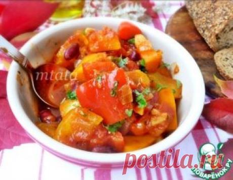 Тушеная тыква с фасолью – кулинарный рецепт