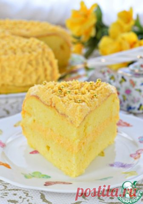 Торт тыквенный - кулинарный рецепт