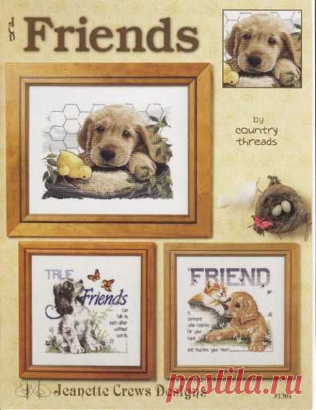 Jeanette Crews Designs - 1301 - Friends
Схема буклета в графике