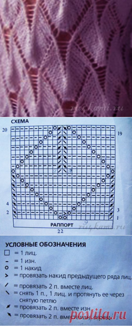 вязание спицами АЖУРЫ, СЕТКИ, КРУЖЕВА. | Раиса Фазлетдинова | Простые схемы. Экономим время на Постиле