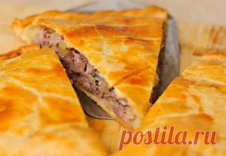 Мясной пирог с картошкой: простой рецепт с фаршем