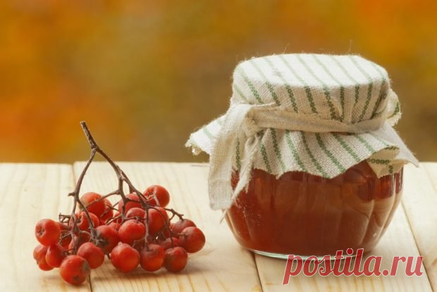 Рябиновый джем — Домашняя кулинария