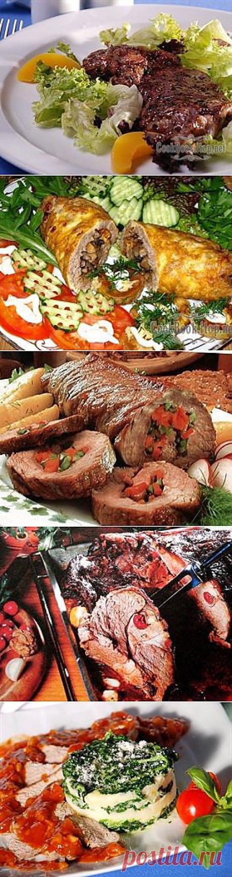 Горячие праздничные блюда.