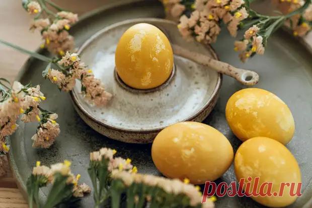 Как покрасить яйца куркумой на Пасху в домашних условиях: пошаговый рецепт с фото - Всё о женщинах - Медиаплатформа МирТесен