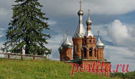 Фото Спасо-преображенский храс в с. Волговерховье.. Альбом Селигер - 50 фото. Фотографии Олег Попков.