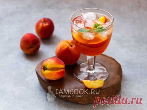 Персиковый чай — рецепт с фото