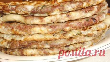 Китайские лепешки с мясом - безумно вкусные и сочные