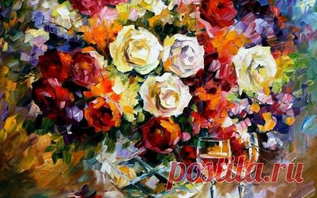 Схема вышивки «розы» - Вышивка крестом