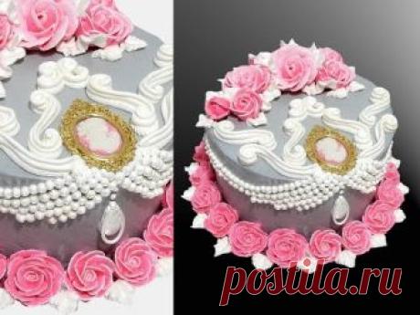 УКРАШЕНИЕ ТОРТОВ, Торт "ВИКТОРИЯ" от SWEET BEAUTY СЛАДКАЯ КРАСОТА, CAKE DECORATION