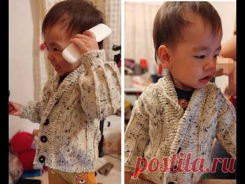 Мини мк #джемпер для мальчика #вязаниеспицами пряжа #alizetwid