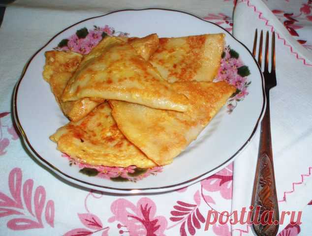 Вкуснейшие блинчики с мясом - Простые рецепты Овкусе.ру