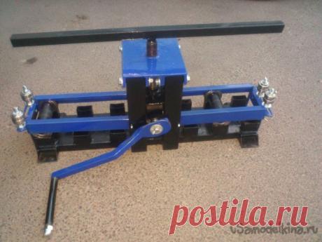 Самодельный трубогиб для профильных труб