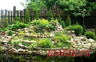 Как сделать красивый рокарий своими руками? | Альпийские горки (Огород.ru)