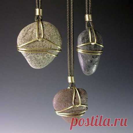 Украшения из камней и проволоки (трафик) / Украшения и бижутерия / ВТОРАЯ УЛИЦА