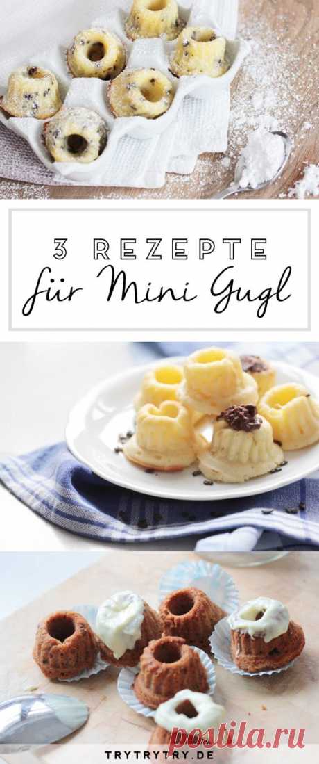 Mini-Gugl – 3 verschiedene Varianten – TRYTRYTRY