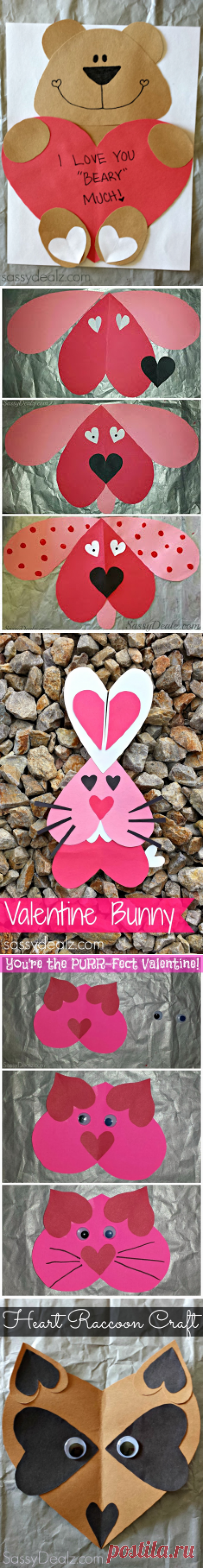 List of Easy Valentine's Day Crafts for Kids - Crafty Morning