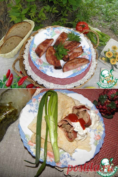 Печень в ветчине "На природе"!..