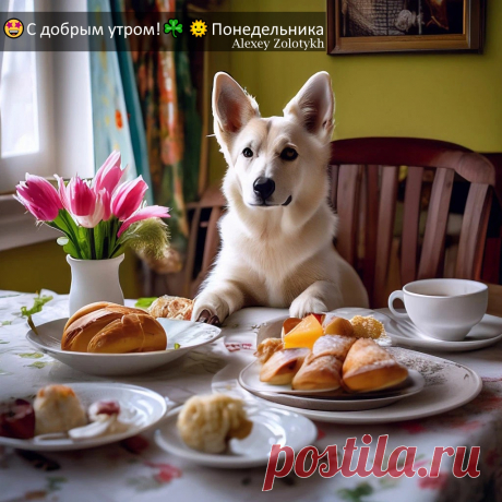 🤩С добрым утром!☘️🌞Понедельника