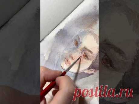 Давайте просто отдохнем а #drawing #watercolor #art #painting #artist #tutorial