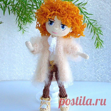 💮 Куколка амигуруми
💮🔆рост  17 см.
💮🔆Полностью на проволочном каркасе.
💮Кардиган и шарфик  снимаются.
💮🔆Самостоятельно стоит с опорой. 👛 Цена куклы: 3 500₽ (с доставкой по РФ) 👛 Оплата: PayPal,  Visa, Сбербанк 👌 💮Doll amigurumi
🔆💮 height s 17 cm.
💮🔆 Completely on a wire framework.
💮🔆 Cardigan and a scarf are removed. 💮🔆 Independently costs with a support.
💰  Doll price: 65$ (delivery is included)
💰 Payment: PayPal, Visa, Sberbank
❓Вопросы в Директ 👋 ...