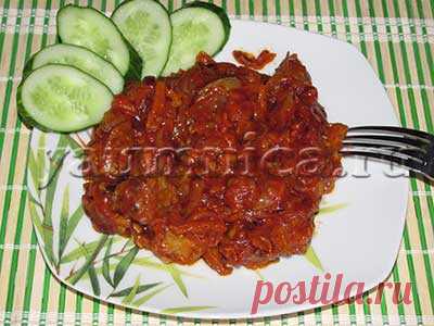 Рецепт гуляша из говядины