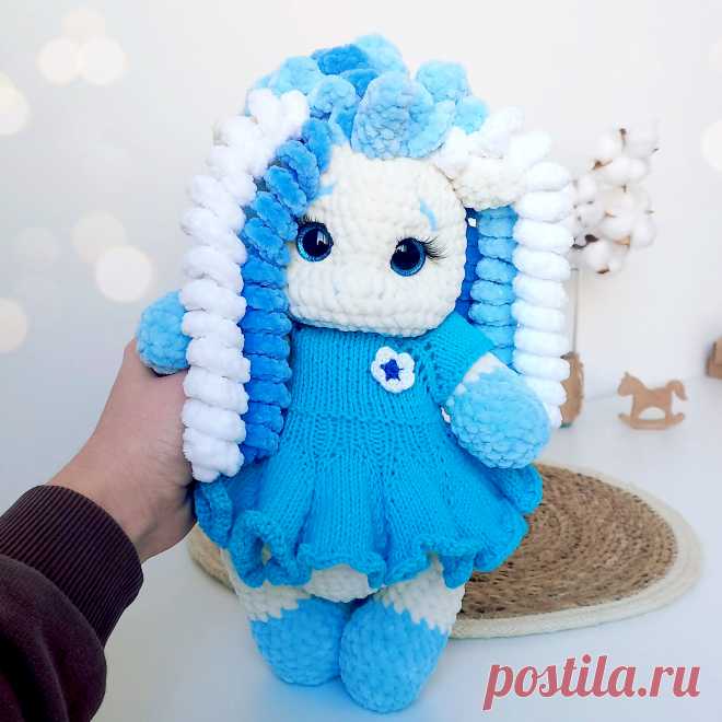 PDF Единорожка "Зефирка" крючком. FREE crochet pattern; Аmigurumi animal patterns. Амигуруми схемы и описания на русском. Вязаные игрушки и поделки своими руками #amimore - плюшевый единорог, большая единорожка из плюшевой пряжи.