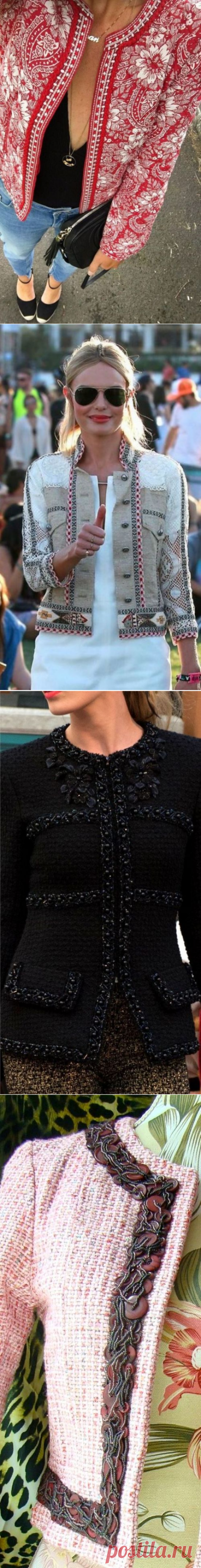 Декоративная тесьма в современной моде