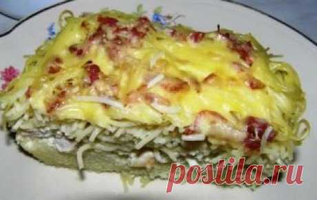 Макаронник грибной