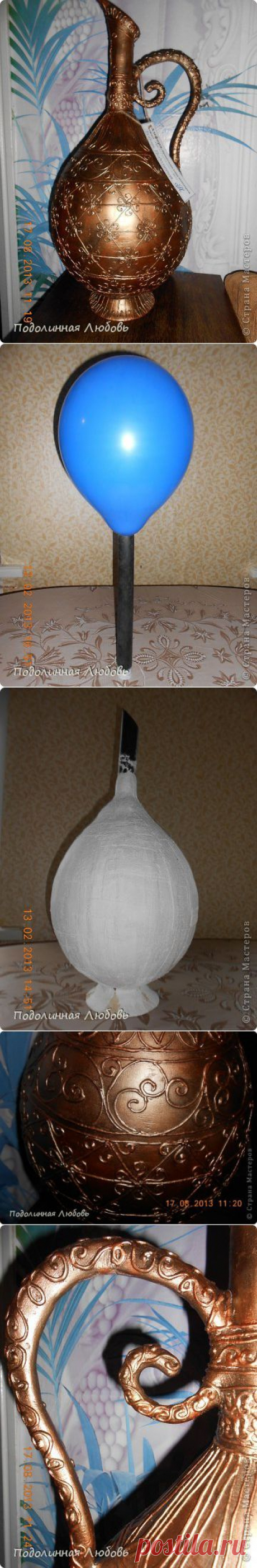 Антикварная амфора своими руками.