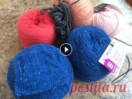Вязание спицами: покупка твида Knollyarns, свитер из Malabrigo на мне, процессы и планы..) Рассказываю о свитере из молочной Malabrigo: Твид брала здесь: Лана гросса меринос и малабриго покупаю здесь: Мастер класс по макушке на шапке резинко...