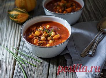 Нутовый вариант мексиканского посоле