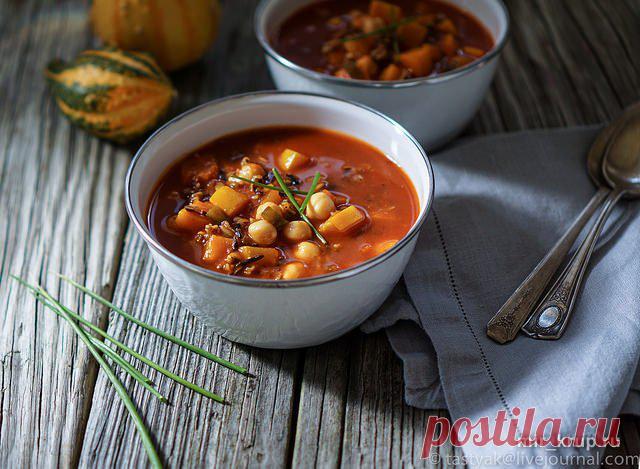 Нутовый вариант мексиканского посоле