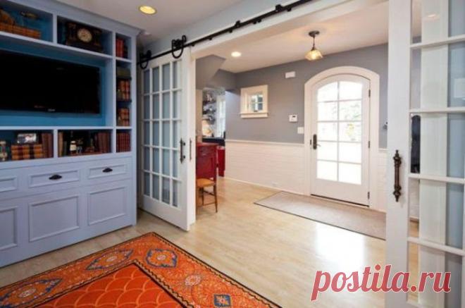 Раздвижные двери для грамотного зонирования / Домоседы
