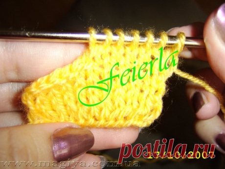 мастер-класс по вязанию