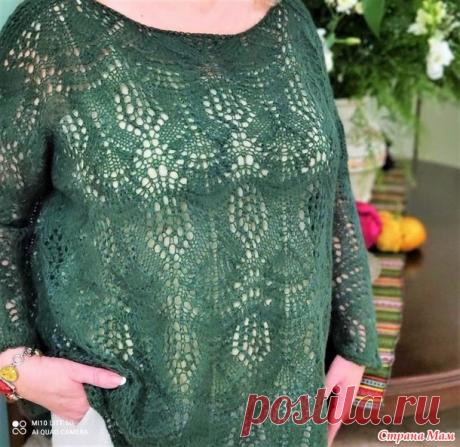 Ажуры в моих туниках - Вязание - Страна Мам