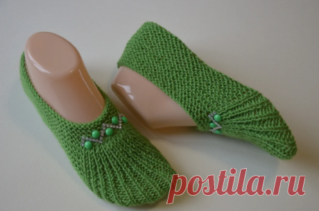 Следки спицами на раз, два и готово