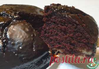 Заливной пирог с бананами Кулинарный рецепт