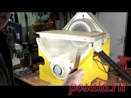 Стружкоотсос пылеуловитель из пылесоса своими руками, для шлифовального станка