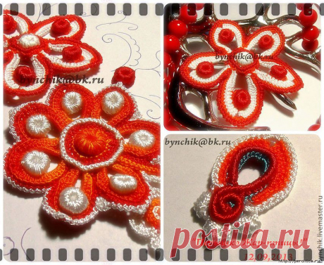 Мастер-классы цветов ирландского кружева от bynchik