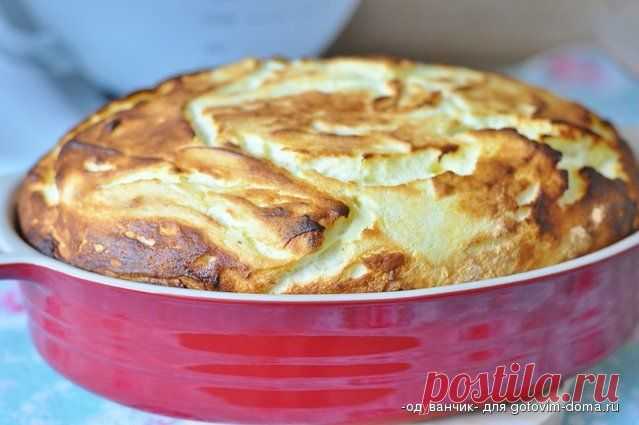 Творожная запеканка с кукурузной мукой