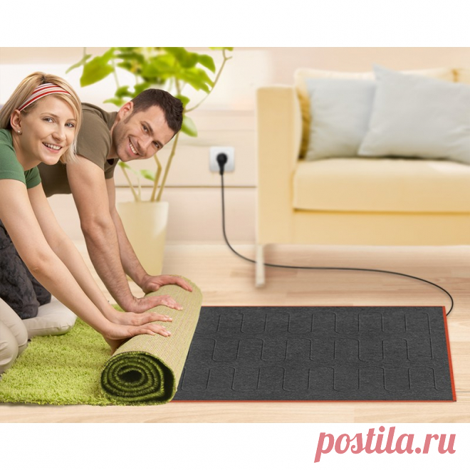 Мобильный теплый пол под ковер, купить мобильный теплый пол Теплолюкс Express, пленочный теплый пол