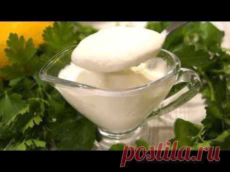 Универсальная заправка для салатов вместо майонеза. По вкусу как майонез!