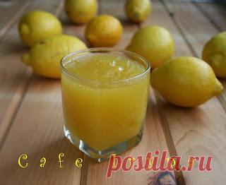 быстрое лимонное желе для  начинок