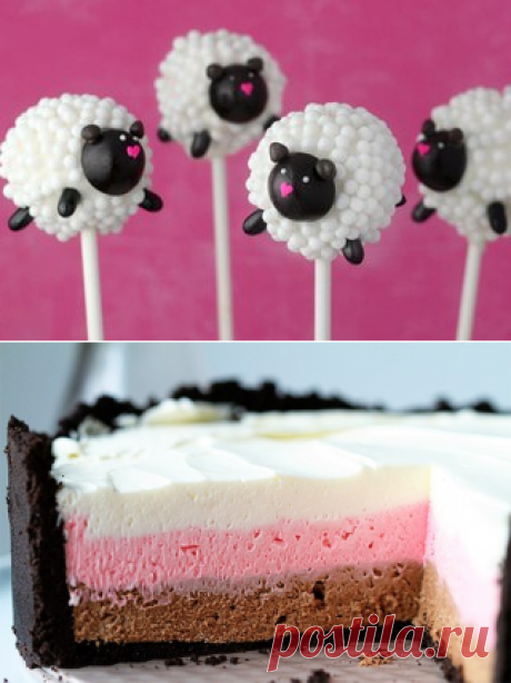 Вкусные пирожные на палочке Cake Pops