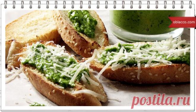 Соус песто из черемши | oblacco