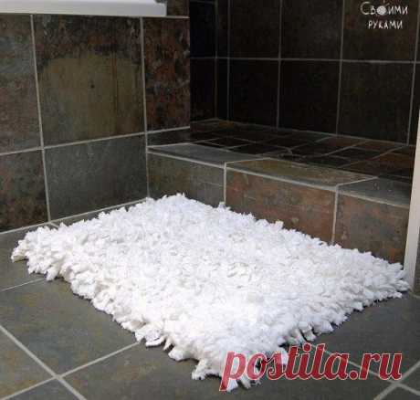 Коврик из старого полотенца – В РИТМІ ЖИТТЯ