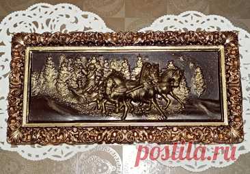 Форма пластиковая для шоколада "Русская зима" ТортДеко 133763485 купить за 443 ₽ в интернет‑магазине Wildberries