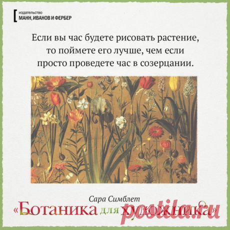 Рисуя растения