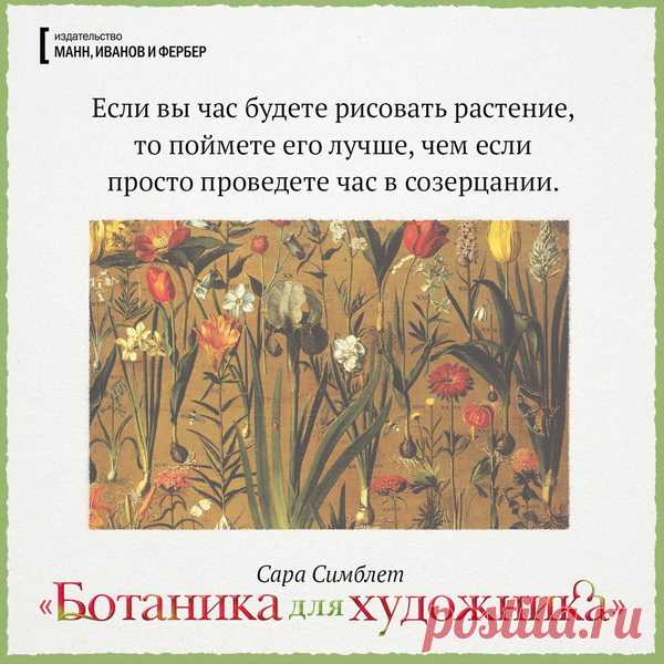 Рисуя растения