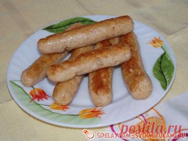 Как приготовить домашние сосиски
